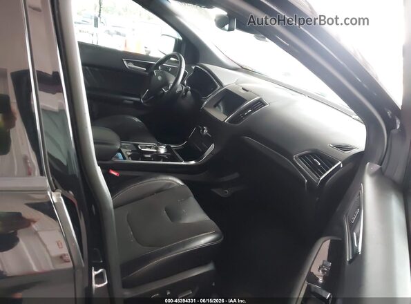2FMPK4AP6KBB69156 2019 FORD EDGE Black Front interior view