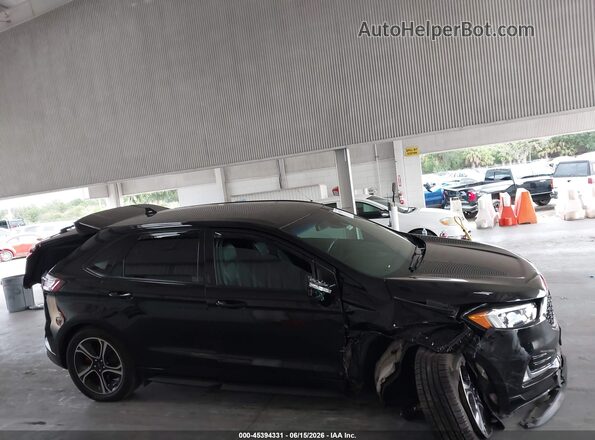 2FMPK4AP6KBB69156 2019 FORD EDGE Black Rear interior view