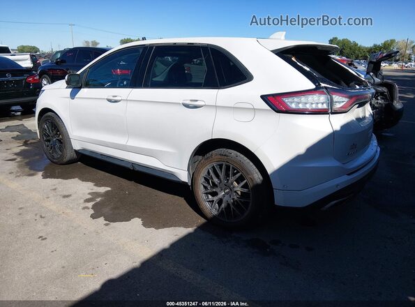 2FMPK4AP7GBB52518 2016 FORD EDGE Белый Задняя левая четверть