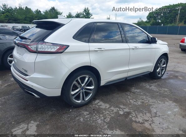 2FMPK4AP7HBB16412 2017 FORD EDGE White Rear right