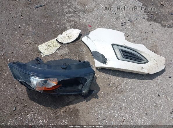 2FMPK4AP7HBB16412 2017 FORD EDGE White Instrument cluster view