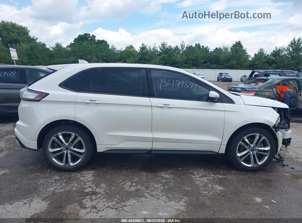 2FMPK4AP7HBB16412 2017 FORD EDGE White 360 interior view
