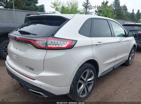 2FMPK4AP7HBC56623 2017 FORD EDGE White Tył prawy