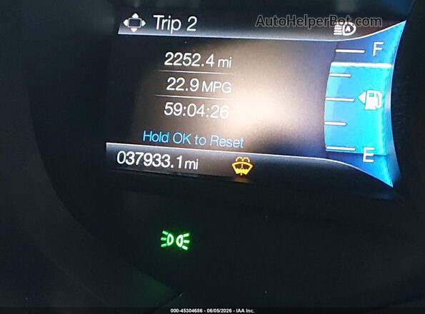 2FMPK4AP7KBB27773 2019 FORD EDGE Gray 