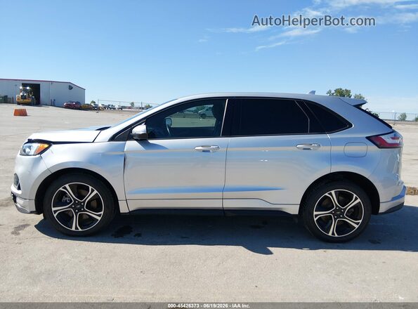 2FMPK4AP7KBB80604 2019 FORD EDGE Silver 