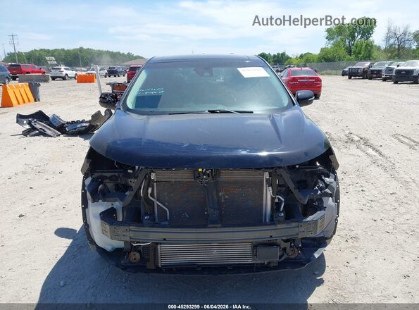 2FMPK4AP8GBB55735 2016 FORD EDGE Black Widok wnętrza z tyłu