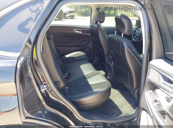 2FMPK4AP8GBB55735 2016 FORD EDGE Black Widok naklejki z numerem VIN