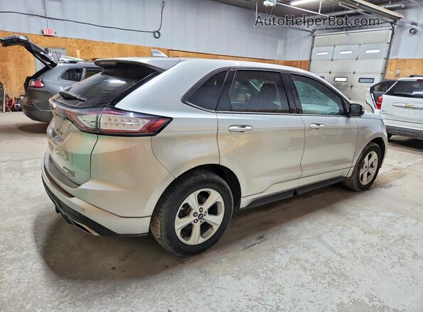 2FMPK4AP8JBB54401 2018 FORD EDGE Silver 