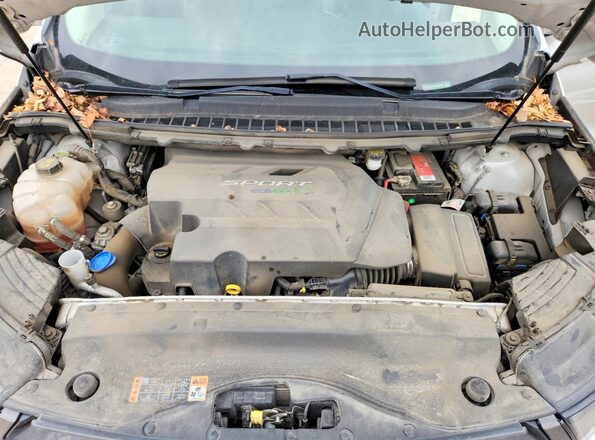 2FMPK4AP8JBC06920 2018 FORD EDGE Silver Engine compartment view