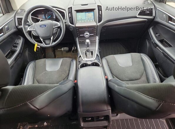 2FMPK4AP8JBC06920 2018 FORD EDGE Silver Dashboard view