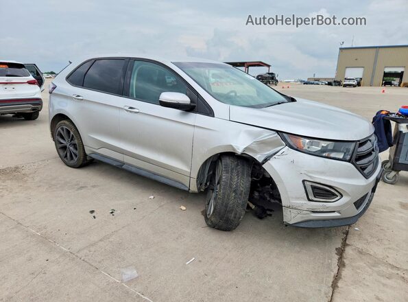 2FMPK4AP8JBC06920 2018 FORD EDGE Silver Front right