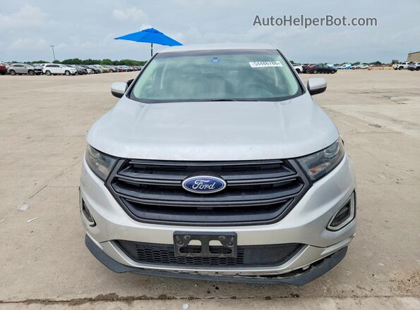 2FMPK4AP8JBC06920 2018 FORD EDGE Silver Front view