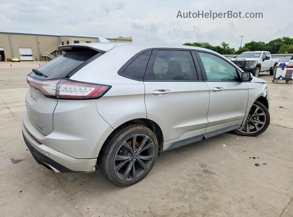 2FMPK4AP8JBC06920 2018 FORD EDGE Silver Rear right