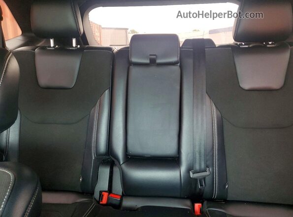 2FMPK4AP8KBB28186 2019 FORD EDGE Синий Вид задних сидений