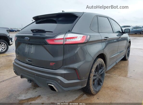 2FMPK4AP8KBB68980 2019 FORD EDGE Gray Հետևի աջ