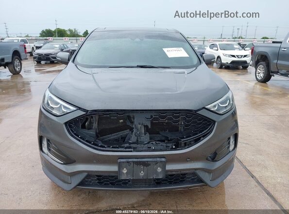 2FMPK4AP8KBB68980 2019 FORD EDGE Gray Սարքավորումների վահանակի տեսք