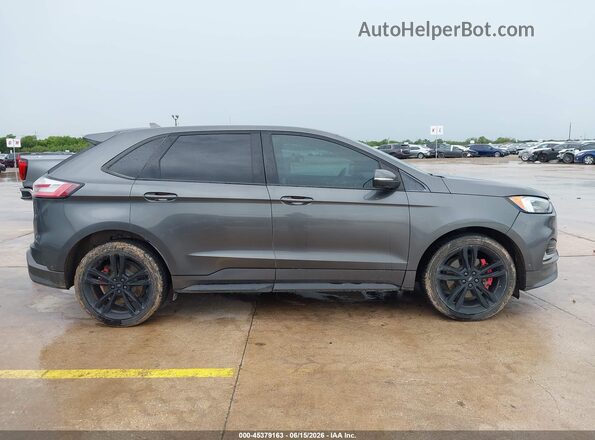 2FMPK4AP8KBB68980 2019 FORD EDGE Gray Սալոնի հետևի տեսք