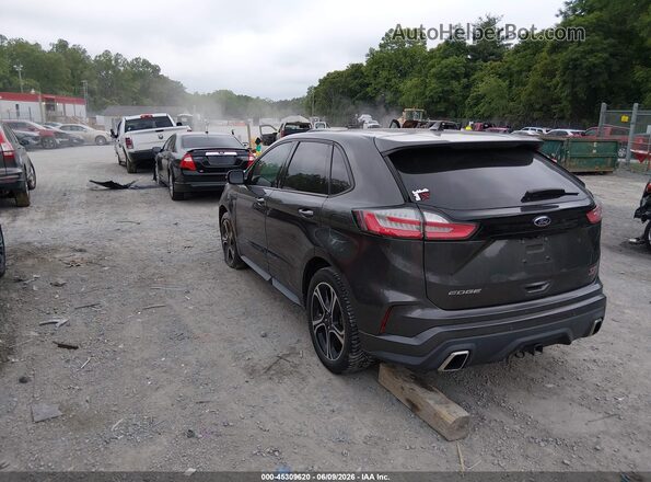 2FMPK4AP8KBC25386 2019 FORD EDGE Черный Задняя левая четверть