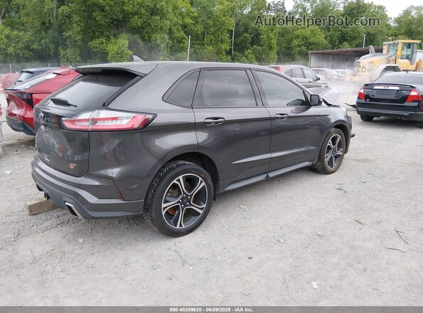 2FMPK4AP8KBC25386 2019 FORD EDGE Черный Задняя правая четверть