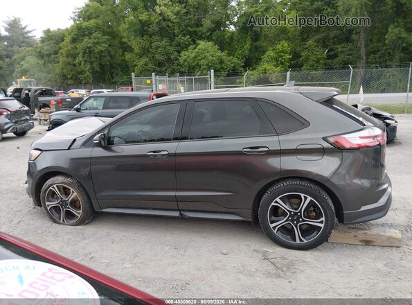 2FMPK4AP8KBC25386 2019 FORD EDGE Черный Панорамный вид салона 360°
