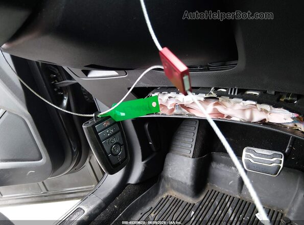 2FMPK4AP8KBC25386 2019 FORD EDGE Черный Вид панели приборов