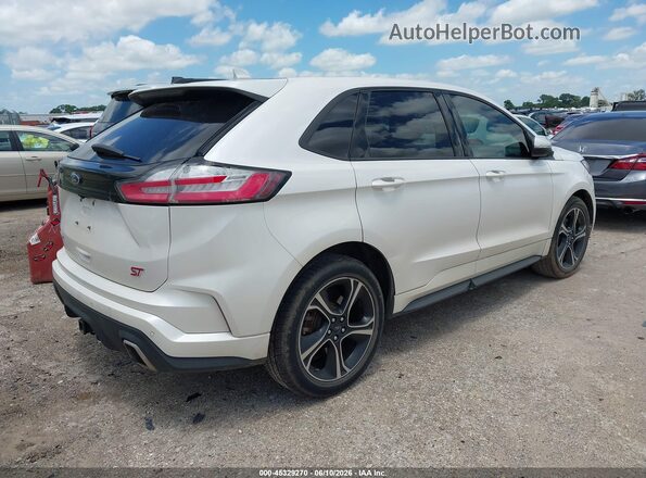 2FMPK4AP8KBC35559 2019 FORD EDGE White Rear right