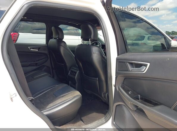 2FMPK4AP8KBC35559 2019 FORD EDGE White VIN sticker view