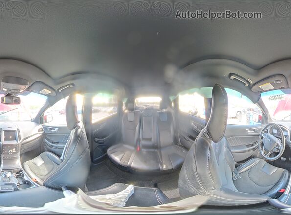 2FMPK4AP8KBC57366 2019 FORD EDGE Red 360 interior view