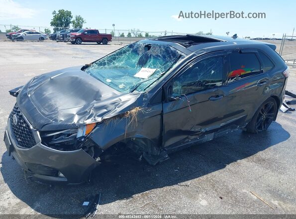 2FMPK4AP8LBA11497 2020 FORD EDGE Серый Передняя левая четверть