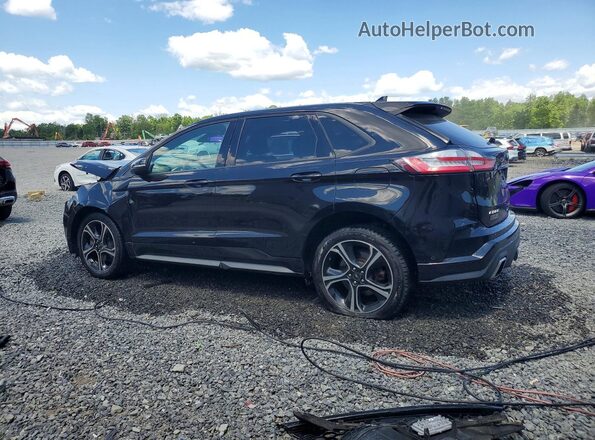 2FMPK4AP9KBB18928 2019 FORD EDGE Black Задня ліва чверть