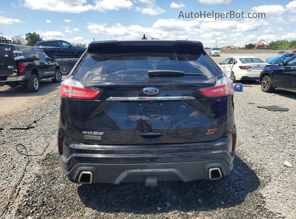 2FMPK4AP9KBB18928 2019 FORD EDGE Black Вид ззаду