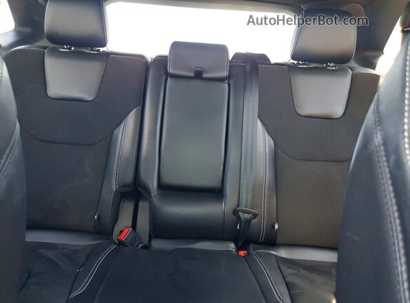 2FMPK4AP9KBB18928 2019 FORD EDGE Black Вид задніх сидінь