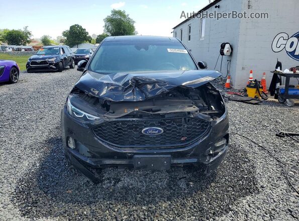 2FMPK4AP9KBB18928 2019 FORD EDGE Black Вид спереду