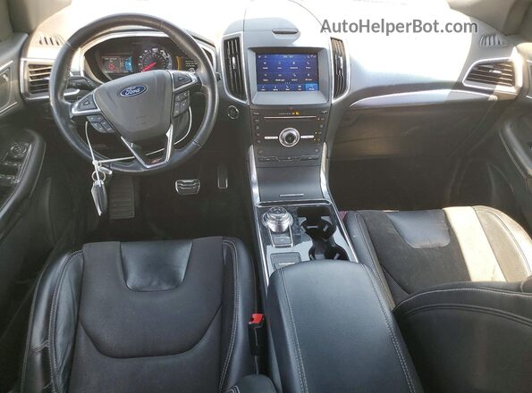 2FMPK4AP9KBC21900 2019 FORD EDGE White წინა პანელის ხედი