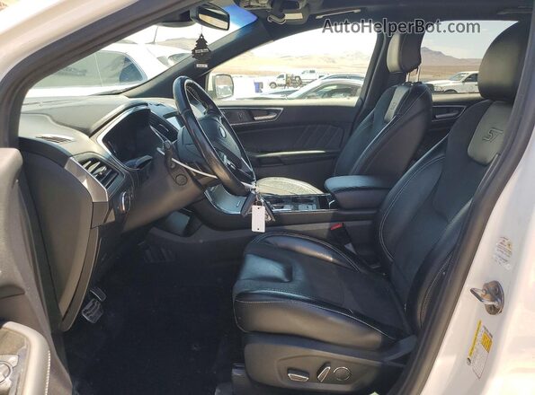2FMPK4AP9KBC21900 2019 FORD EDGE White წინა სალონის ხედი