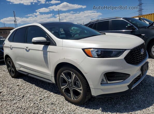 2FMPK4AP9KBC21900 2019 FORD EDGE White წინა მარჯვენა