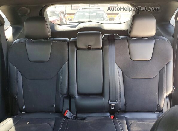 2FMPK4AP9KBC21900 2019 FORD EDGE White უკანა სავარძლების ხედი