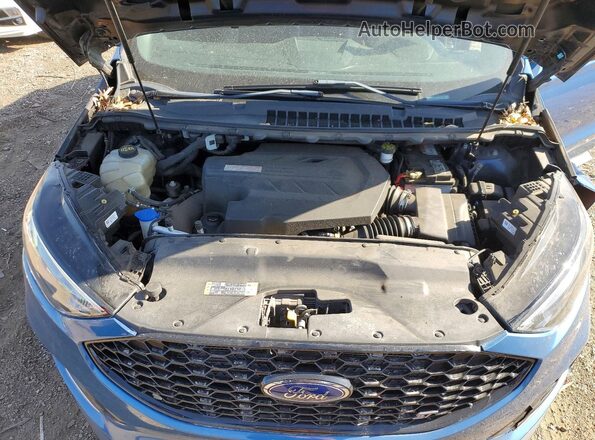 2FMPK4AP9LBA72938 2020 FORD EDGE Синий Вид подкапотного пространства