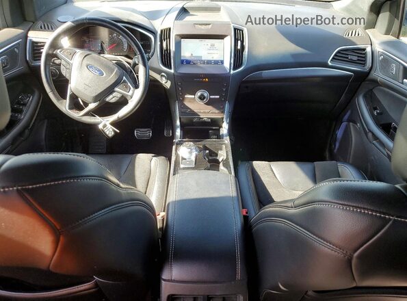 2FMPK4AP9LBA72938 2020 FORD EDGE Синий Вид панели приборов