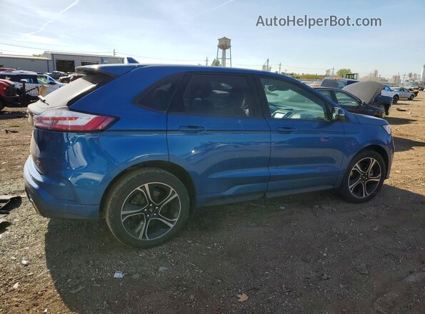 2FMPK4AP9LBA72938 2020 FORD EDGE Синий Задняя правая четверть