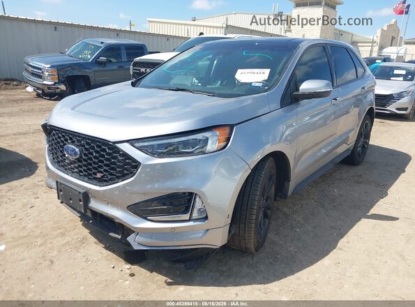 2FMPK4APXLBB28742 2020 FORD EDGE Silver Przód lewy