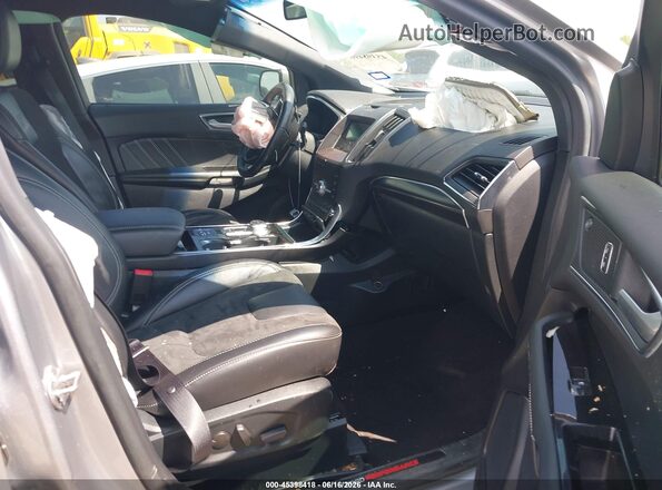 2FMPK4APXLBB28742 2020 FORD EDGE Silver Widok wnętrza z przodu