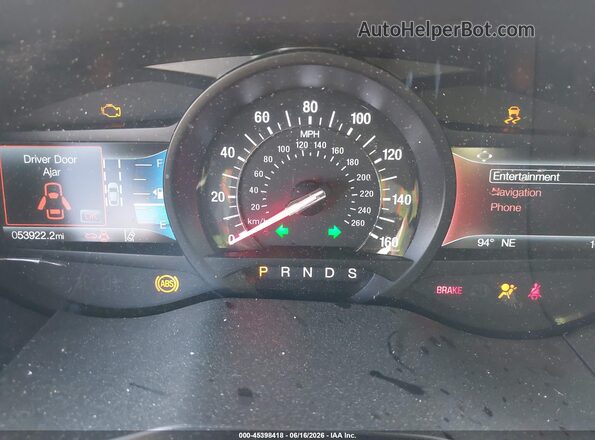 2FMPK4APXLBB28742 2020 FORD EDGE Silver Widok tylnych siedzeń