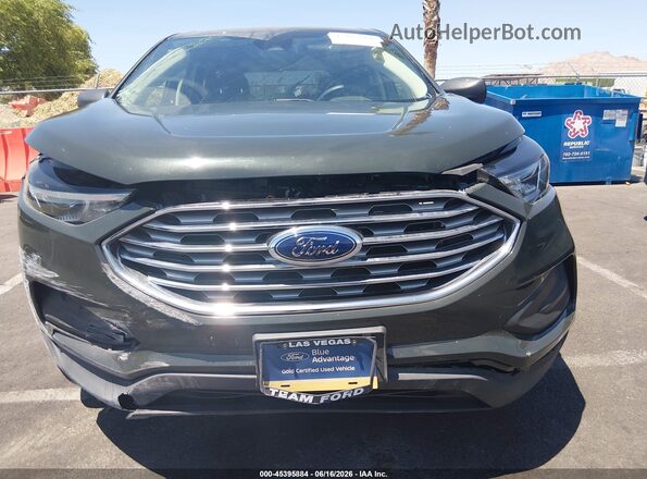 2FMPK4G90NBA18990 2022 FORD EDGE Green Սարքավորումների վահանակի տեսք
