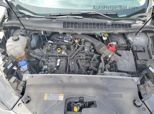 2FMPK4G90RBA55236 2024 FORD EDGE Silver Vista del compartimento del motor