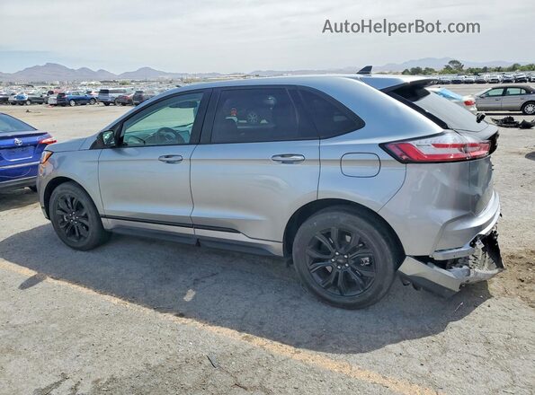 2FMPK4G90RBA55236 2024 FORD EDGE Silver Trasero izquierdo