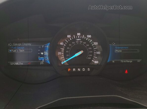 2FMPK4G90RBA55236 2024 FORD EDGE Silver Vista del cuadro de instrumentos