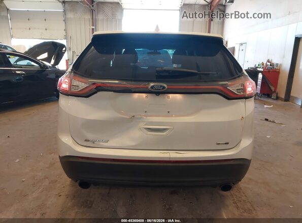 2FMPK4G91JBC53134 2018 FORD EDGE White Front view