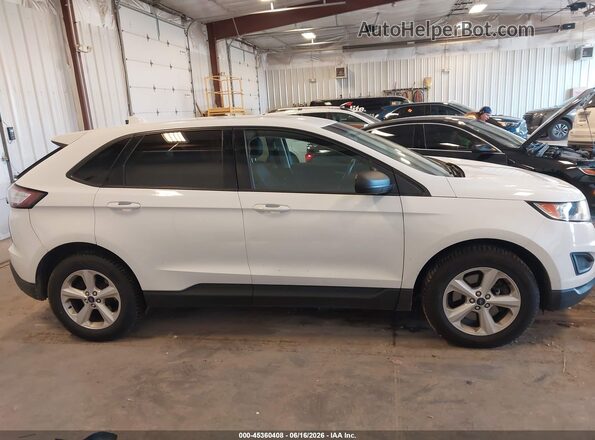 2FMPK4G91JBC53134 2018 FORD EDGE White Rear interior view