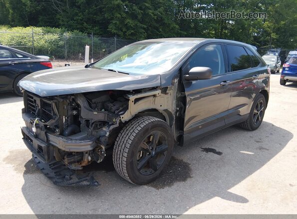 2FMPK4G91KBB14011 2019 FORD EDGE Brown Передня ліва чверть